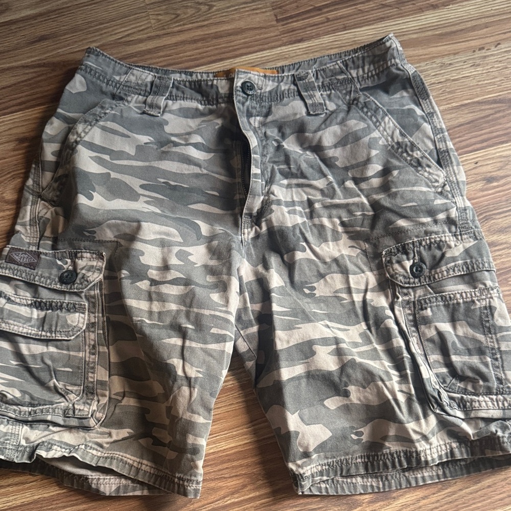 Lee Men's Camouflage Cargo Shorts